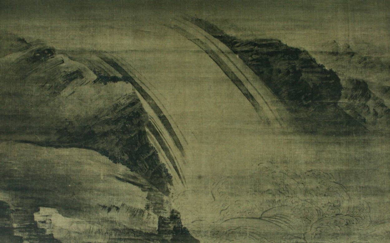 王维山水图《Cascade》
